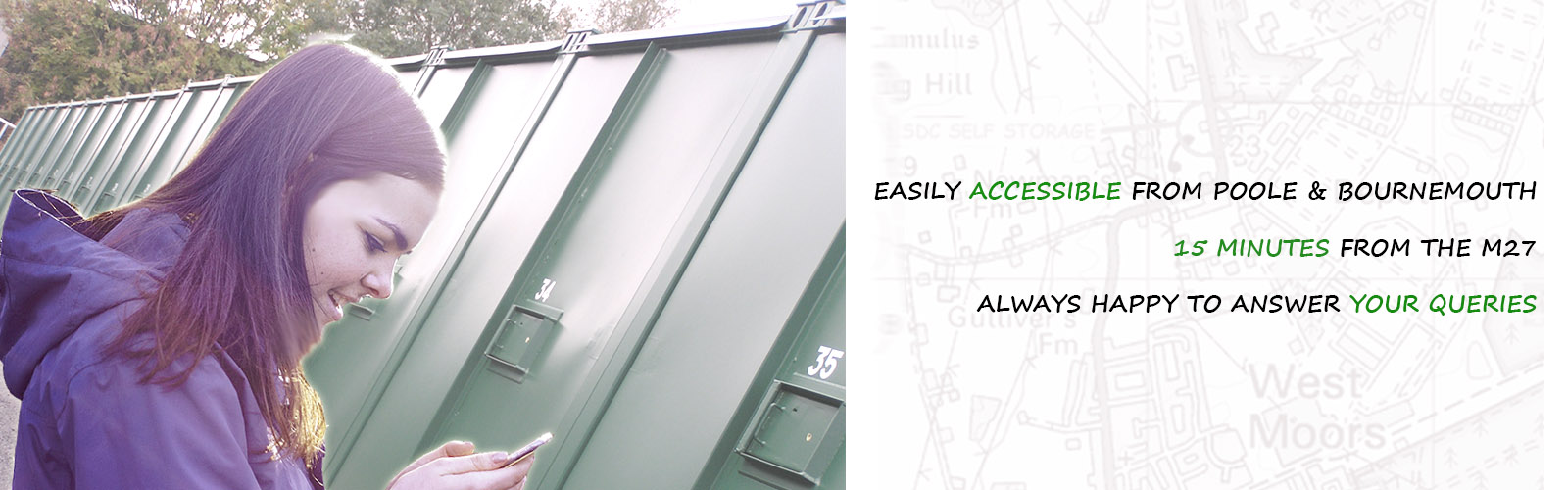 Self storage in the south of England